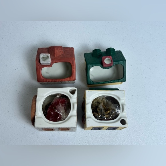 Colonial Simmer Scenter Porcelain Bisque Collectible Lot of 2 Store & Mill VTG - Picture 9 of 12